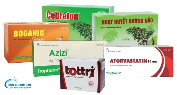 các sản phẩm của công ty traphaco