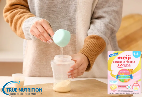 Cách bảo quản sữa Meiji đã pha