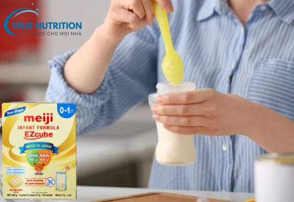 Cách bảo quản sữa Meiji đã pha