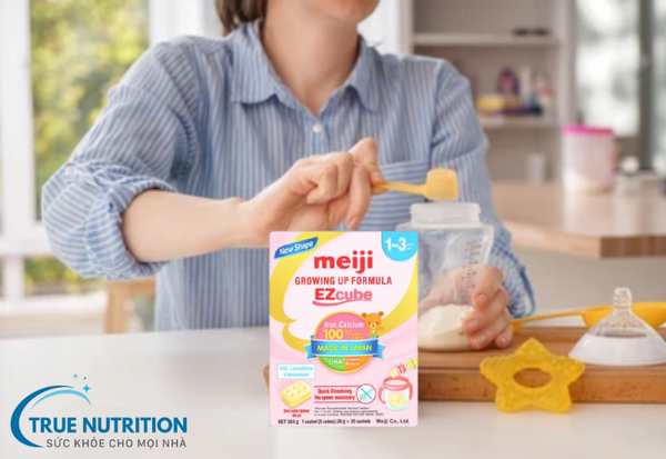 Cách pha sữa Meiji cho trẻ sơ sinh