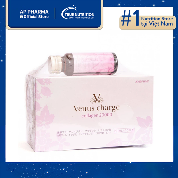 Dung Dịch Venus Charge Collagen 20000 Josephine có tốt không? Giá bao –  Công Ty CP True Nutrition