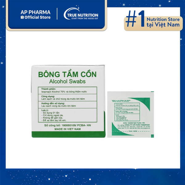 Khám Phá Công Dụng, Cách Dùng Của Bông Tẩm Cồn Tanaphar Trong Y Tế