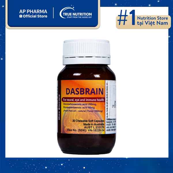 Dasbrain Là Thuốc Gì? Thông Tin Thuốc, lưu ý cách sử dụng