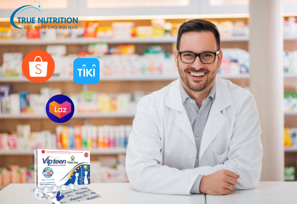 Giá của viên uống Vipteen bao nhiêu