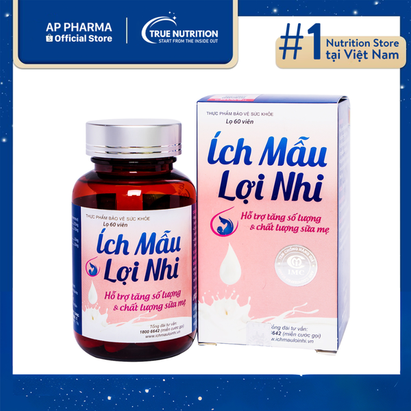 Khơi Nguồn Sữa Mẹ, Bồi Bổ Khí Huyết Với TPBVSK Ích Mẫu Lợi Nhi-Đồng Hành Cùng Mẹ Và Bé