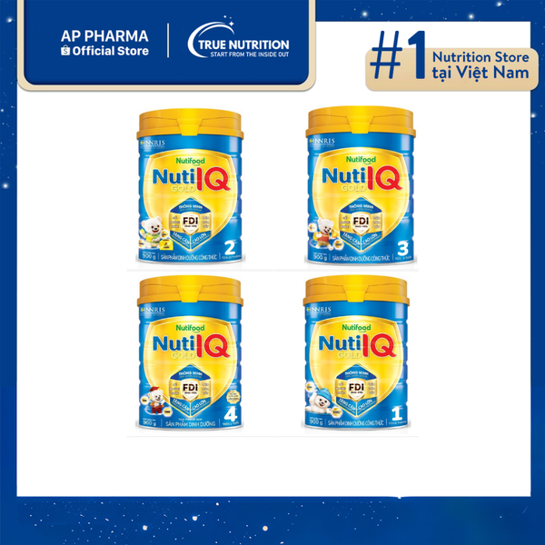 Sữa Nuti IQ Gold 1 Dinh Dưỡng Cho Trí Tuệ Và Thể Chất Trẻ Sơ Sinh 0-6 Tháng