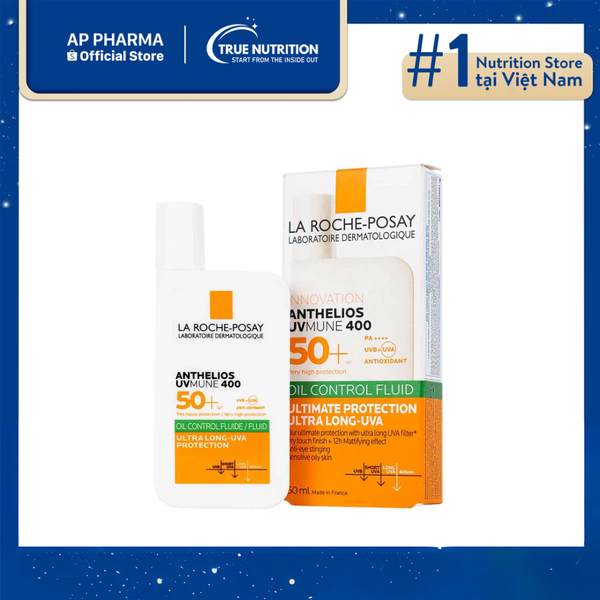 Kem Chống Nắng La Roche-Posay Cho Da Dầu Mụn