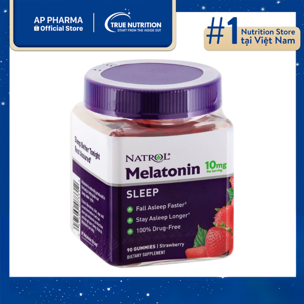 Melatonin Gummies – Giải Pháp Tự Nhiên Cho Giấc Ngủ Ngon Và Sâu Hơn