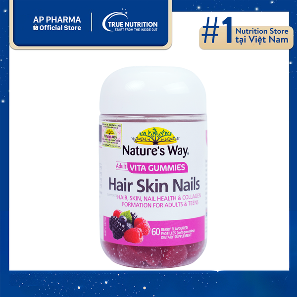 Nature’s Way Adult Vita Gummies Hair Skin Nails