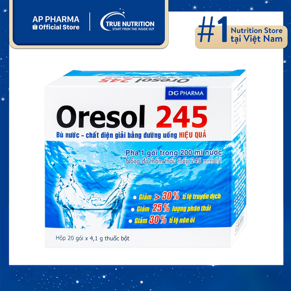 Oresol 245 Dùng Cho Trẻ Mấy Tuổi? Thông Tin Thành Phần Và Cách Sử Dụng