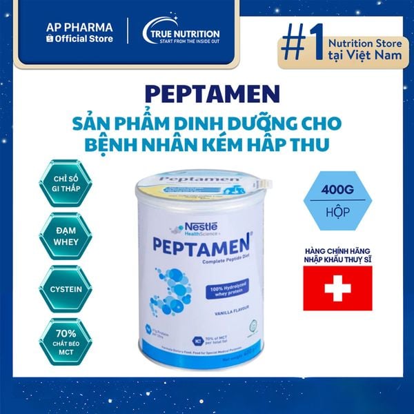 Sữa Peptamen Nestlé: Công Thức Toàn Diện Hỗ Trợ Tiêu Hóa Và Phục Hồi Sức Khỏe