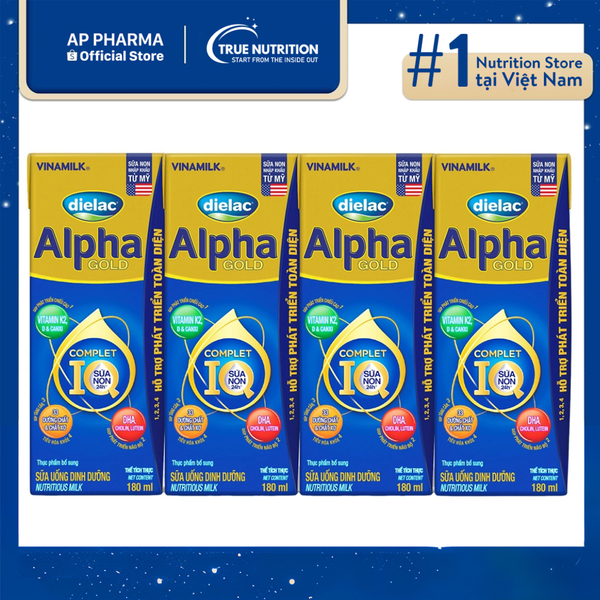 Sữa Bột Pha Sẵn Alpha Gold: Dinh Dưỡng Toàn Diện, Phát Triển Tối Ưu Cho Trẻ Từ 1 Tuổi