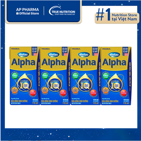 Sữa Bột Pha Sẵn Alpha Gold: Dinh Dưỡng Toàn Diện, Phát Triển Tối Ưu Cho Trẻ Từ 1 Tuổi