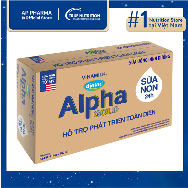 Sữa Bột Pha Sẵn Alpha Gold: Dinh Dưỡng Toàn Diện, Phát Triển Tối Ưu Cho Trẻ Từ 1 Tuổi