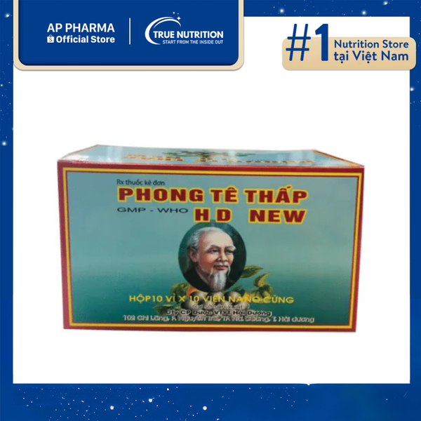 Phong Tê Thấp HD New: Giải Pháp Hỗ Trợ Điều Trị Đau Nhức Xương Khớp