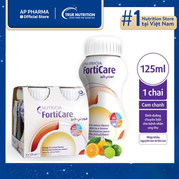 Sữa FortiCare - Hỗ Trợ Dinh Dưỡng Hiệu Quả Cho Bệnh Nhân Ung Thư