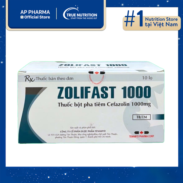 Thuốc Zolifast 1000 Trị Bệnh Gì? Cần Lưu Ý Gì Khi Dùng? Thành Phần Và Chỉ Định Thuốc