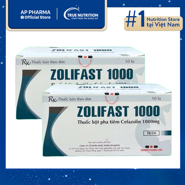 Thuốc Zolifast 1000 Trị Bệnh Gì? Cần Lưu Ý Gì Khi Dùng? Thành Phần Và Chỉ Định Thuốc