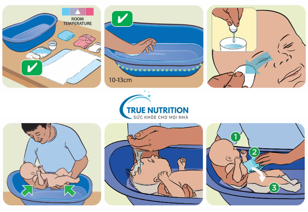 Tắm trẻ sơ sinh