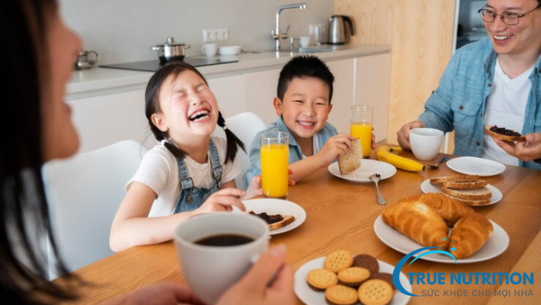 thói quen ăn cùng gia đình