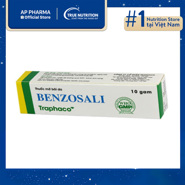 Thuốc Benzosali 10g Giá Bao Nhiêu? Thành Phần Và Chỉ Định Dùng Thuốc