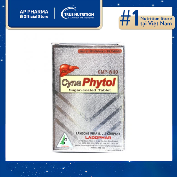 Thuốc Cynaphytol Chỉ Định, Công Dụng thông tin thuốc và cách dùng