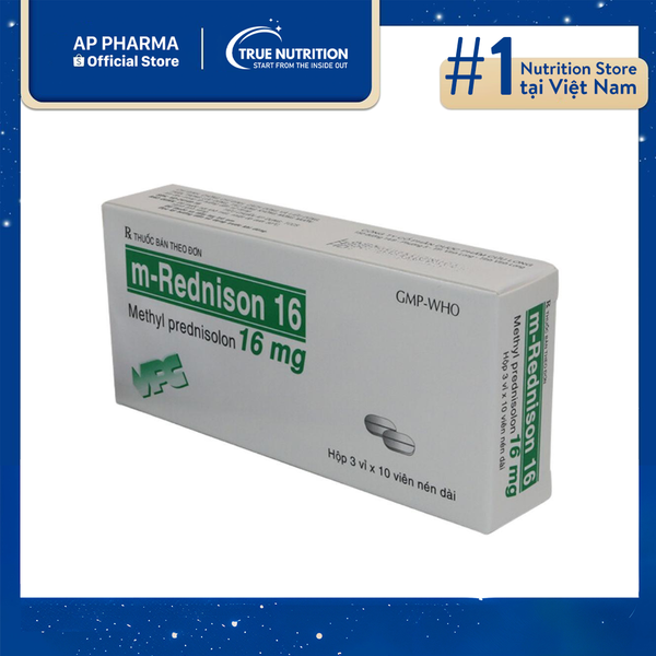 Thuốc M-Rednison 16mg Ai Cần Lưu Ý? Thành Phần Và Lưu Ý Cách Sử Dụng