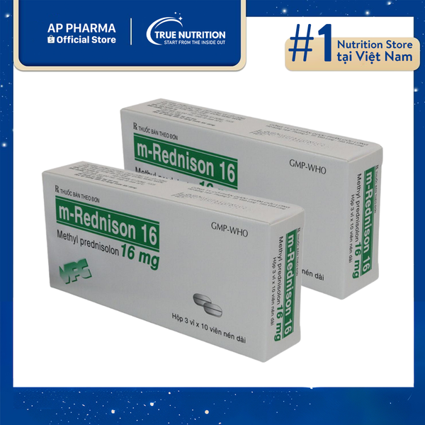 Thuốc M-Rednison 16mg Ai Cần Lưu Ý? Thành Phần Và Lưu Ý Cách Sử Dụng