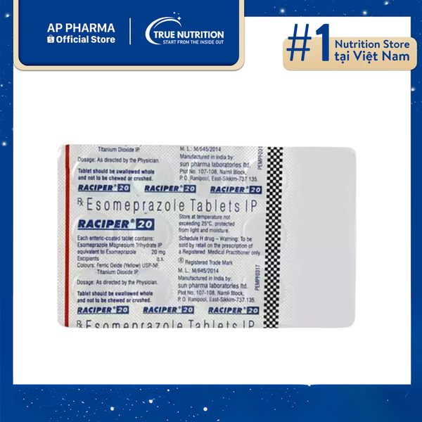 Thuốc Raciper 20mg