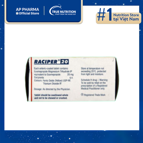 Thuốc Raciper 20mg