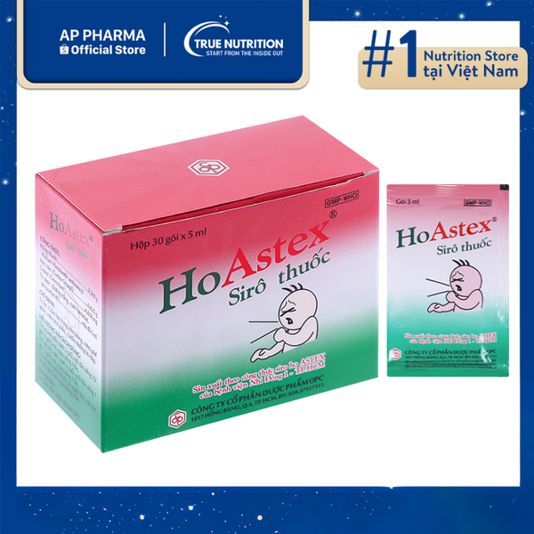 Thuốc Siro HoAstex (gói)