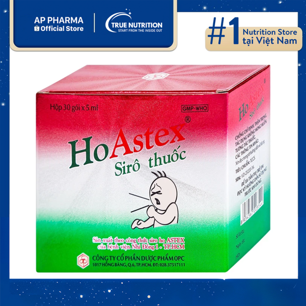 Thuốc Siro HoAstex (gói)