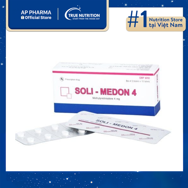 Thuốc Soli Medon 4 Có Tác Dụng Gì? Thành Phần, Chỉ Định Và Cách Dùng