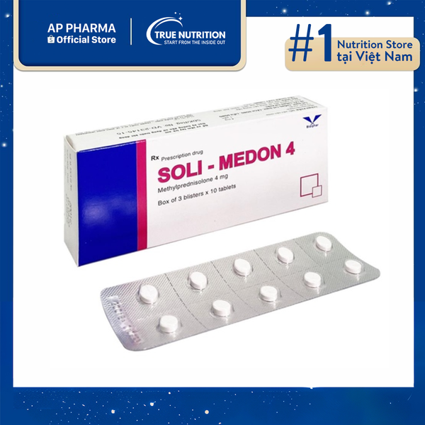 Thuốc Soli Medon 4 Có Tác Dụng Gì? Thành Phần, Chỉ Định Và Cách Dùng