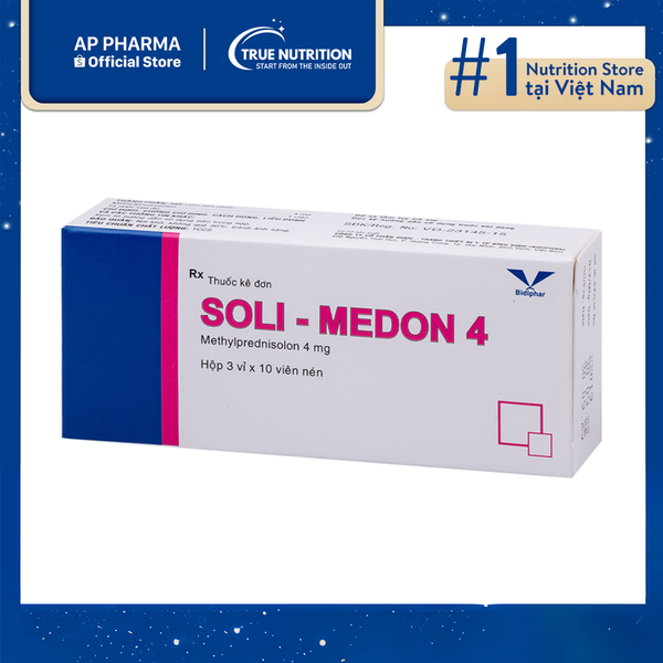 Thuốc Soli Medon 4 Có Tác Dụng Gì? Thành Phần, Chỉ Định Và Cách Dùng