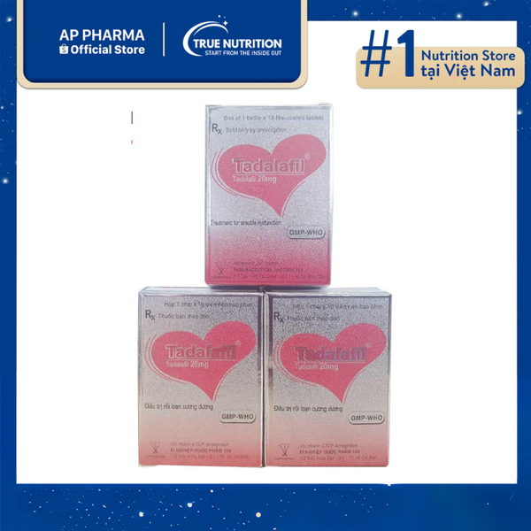 Thuốc Tadalafil 20mg Armephaco