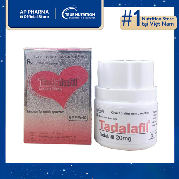 Thuốc Tadalafil 20mg Armephaco