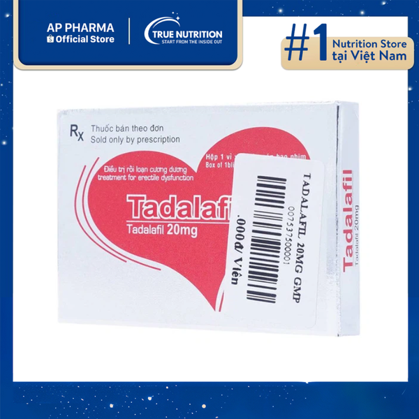 Thuốc Tadalafil 20mg Cophavina