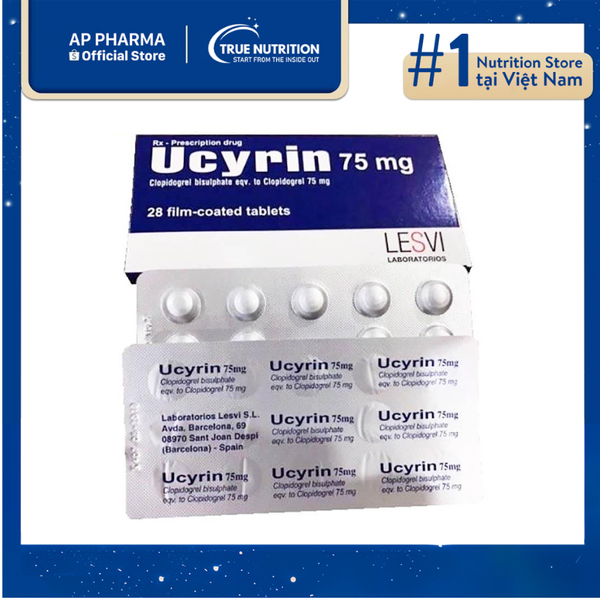 Thuốc Ucyrin 75mg Là Thuốc Gì? Thông Tin Thuốc, Lưu Ý Cách Sử Dụng