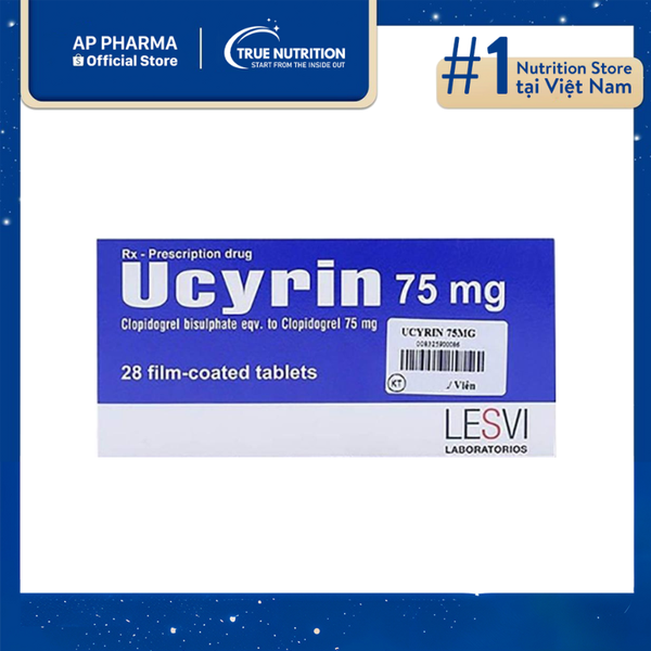 Thuốc Ucyrin 75mg Là Thuốc Gì? Thông Tin Thuốc, Lưu Ý Cách Sử Dụng