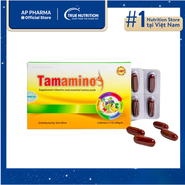 Thuốc Tamamino Viên Uống Bổ Sung Vitamin và Acid Amin Thiết Yếu