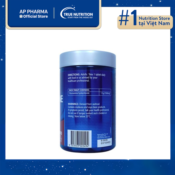 Bioglan Glucosamine 1500mg – Giải Pháp Toàn Diện Cho Xương Khớp Dẻo Dai Và Linh Hoạt