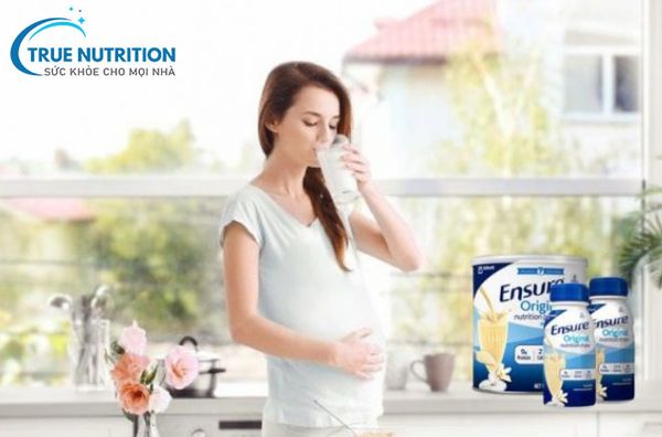 Có nên sử dụng sữa Ensure cho mẹ bầu hay không?