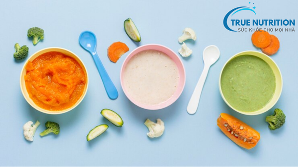 thực đơn cho trẻ