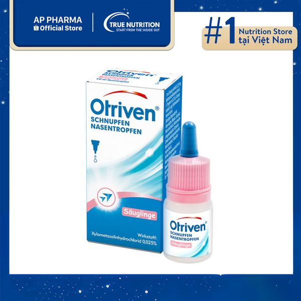 Thuốc Otriven 0.025 Giá Bao Nhiêu? Thành Phần, Tác Dụng Và Chỉ Định Thuốc
