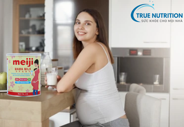 Uống sữa bầu Meiji có tốt không