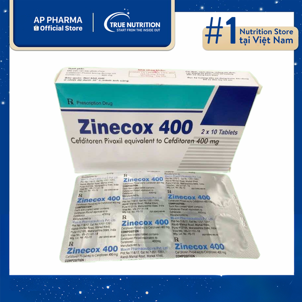 Thuốc Zinecox 400 Có Tác Dụng Gì? Giá Bao Nhiêu? Thành Phần Và Lưu Ý Khi Dùng