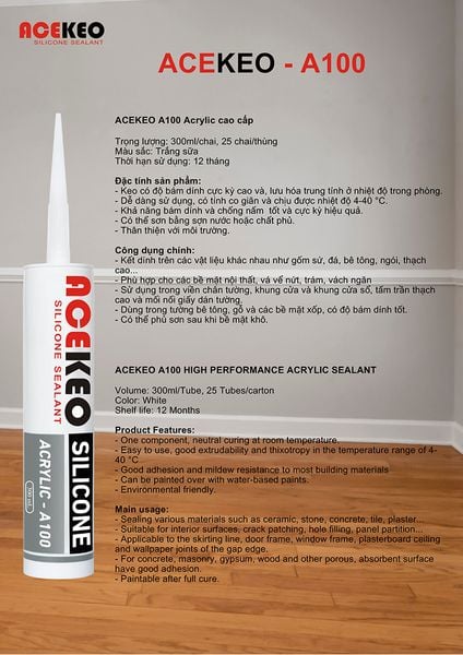 ACEKEO A100 CHẤT TRÁM ACRYLIC CAO CẤP