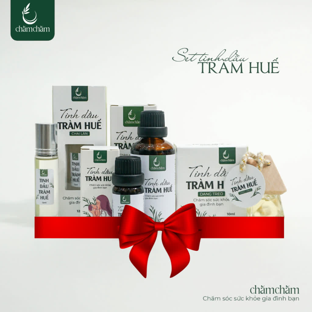 MÓN QUÀ SỨC KHỎE – TINH DẦU TRÀM CHO NGƯỜI THÂN YÊU DỊP CUỐI NĂM