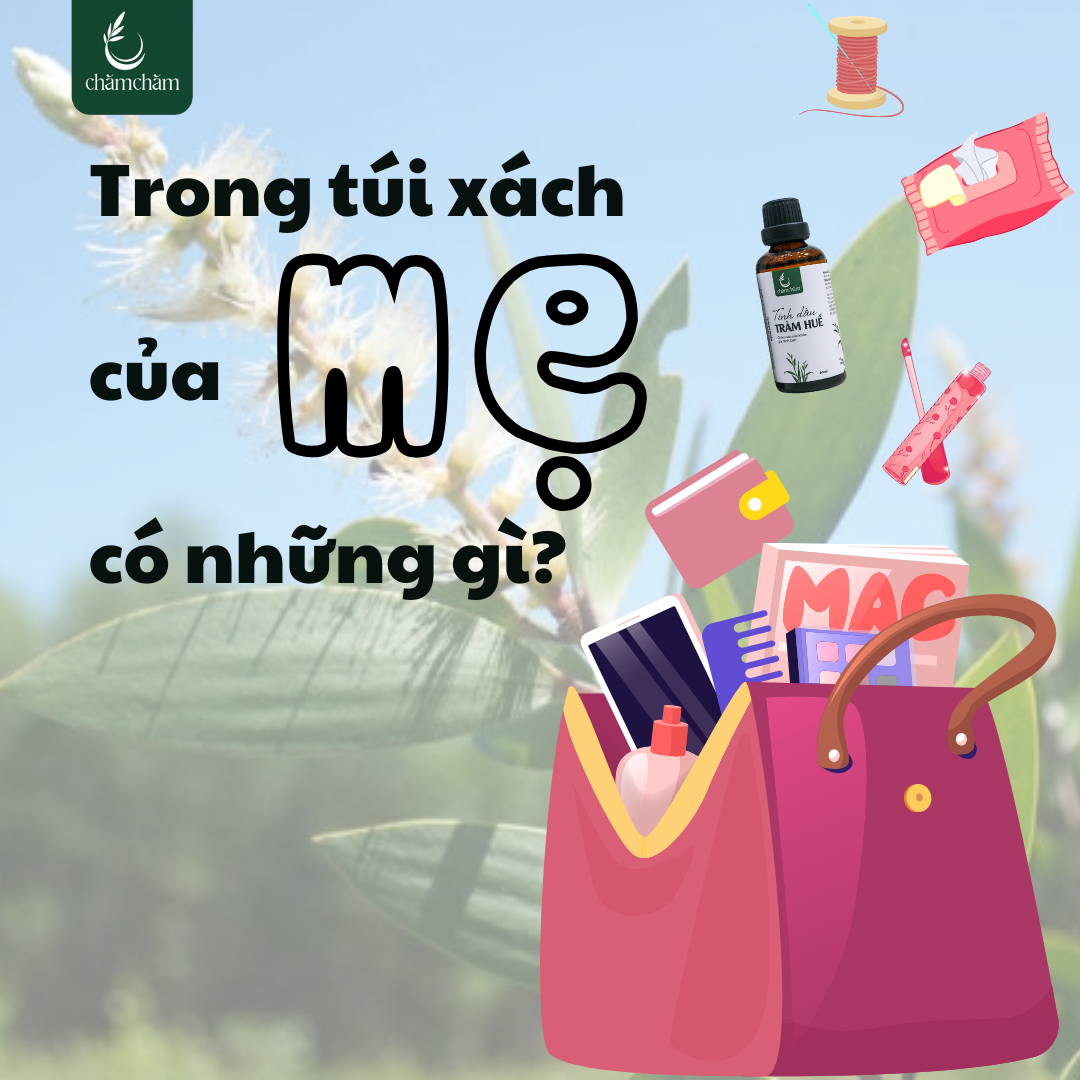 PHỤ NỮ CẦN GÌ TRONG TÚI XÁCH KHI RA NGOÀI